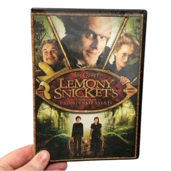 Lemony Snickets NEW SEALED Jim Carrey A series of unfortunate events Movie DVD - Picture 1 of 5